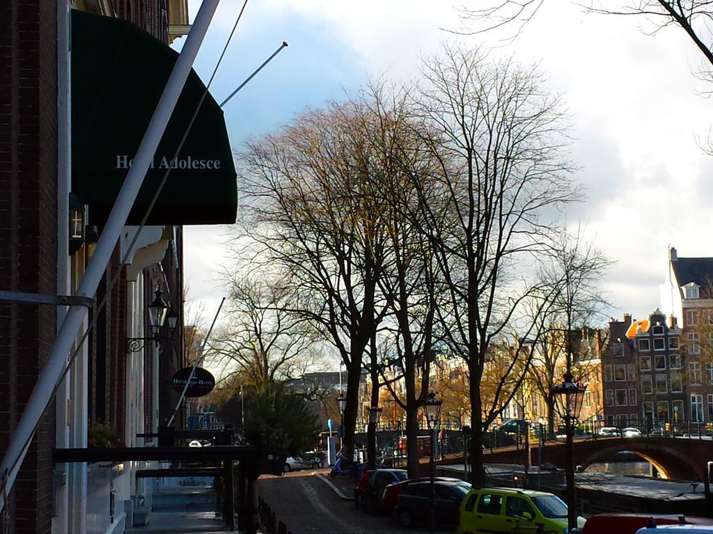 Hotel Adolesce Amsterdam Exterior foto